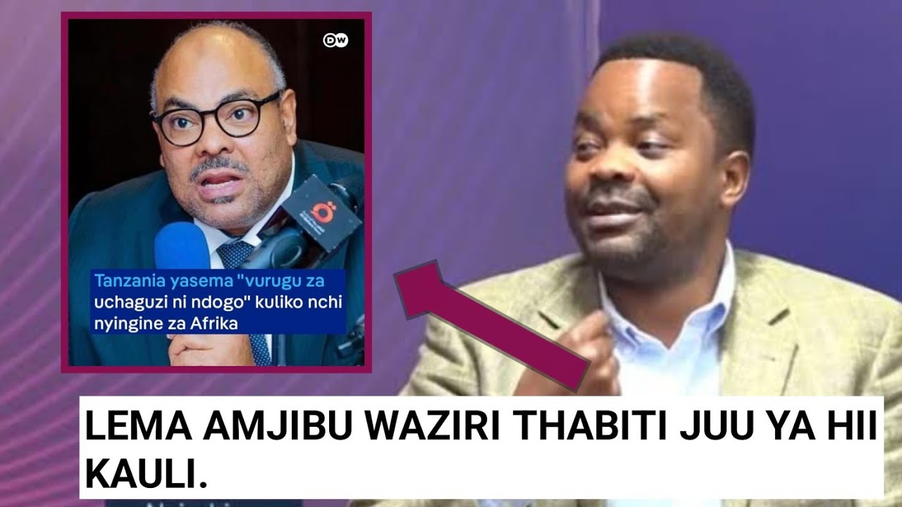 GODBLESS LEMA AMJIBU WAZIRI KOMBO KUHUSU KAULI HII YA SIKU YA UCHAGUZI