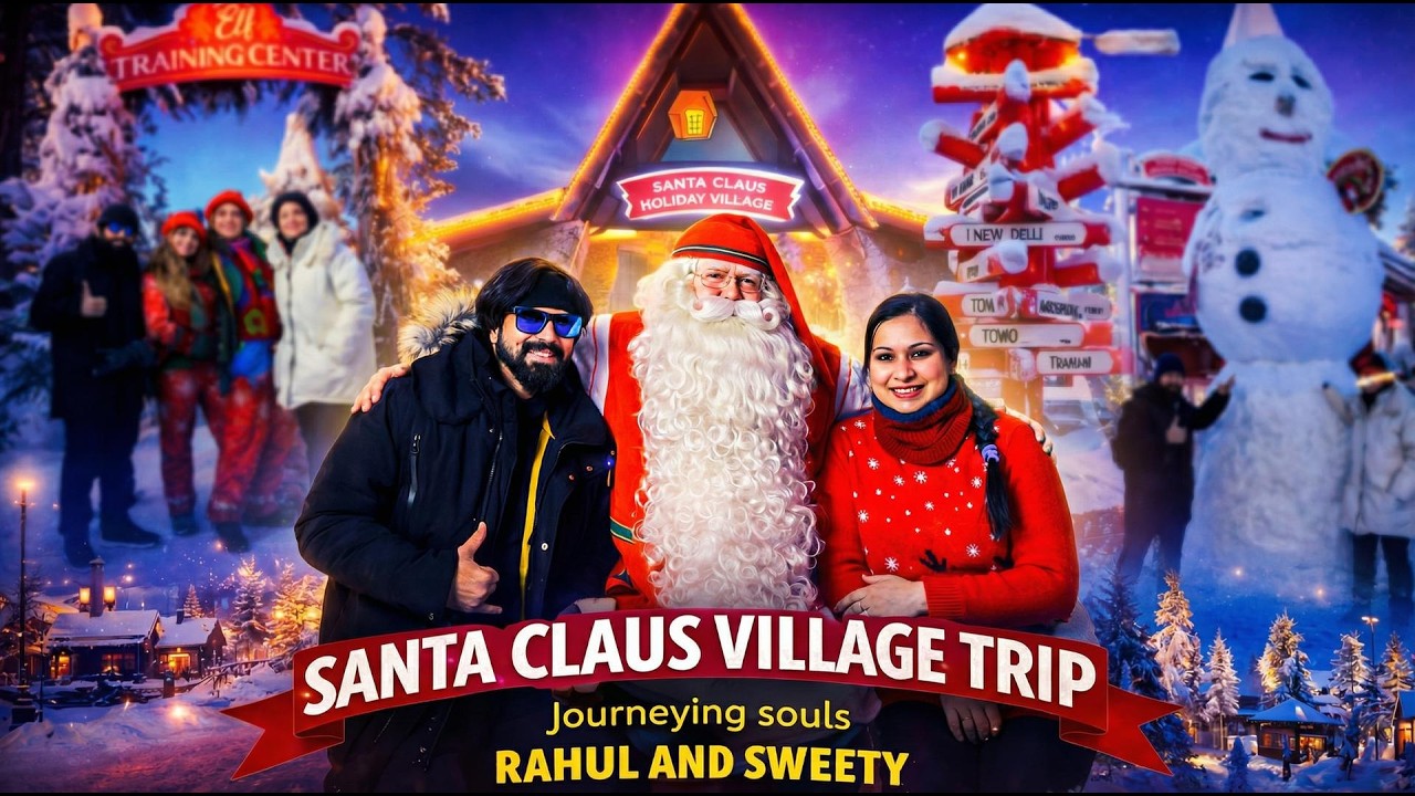Is this the Most Magical Place on Earth? ❄️ Santa Claus Holiday Village, Rovaniemi!