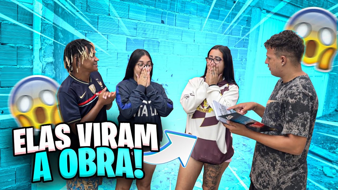 LEVAMOS AS VISITANTES NA OBRA // OLHA NO QUE DEU