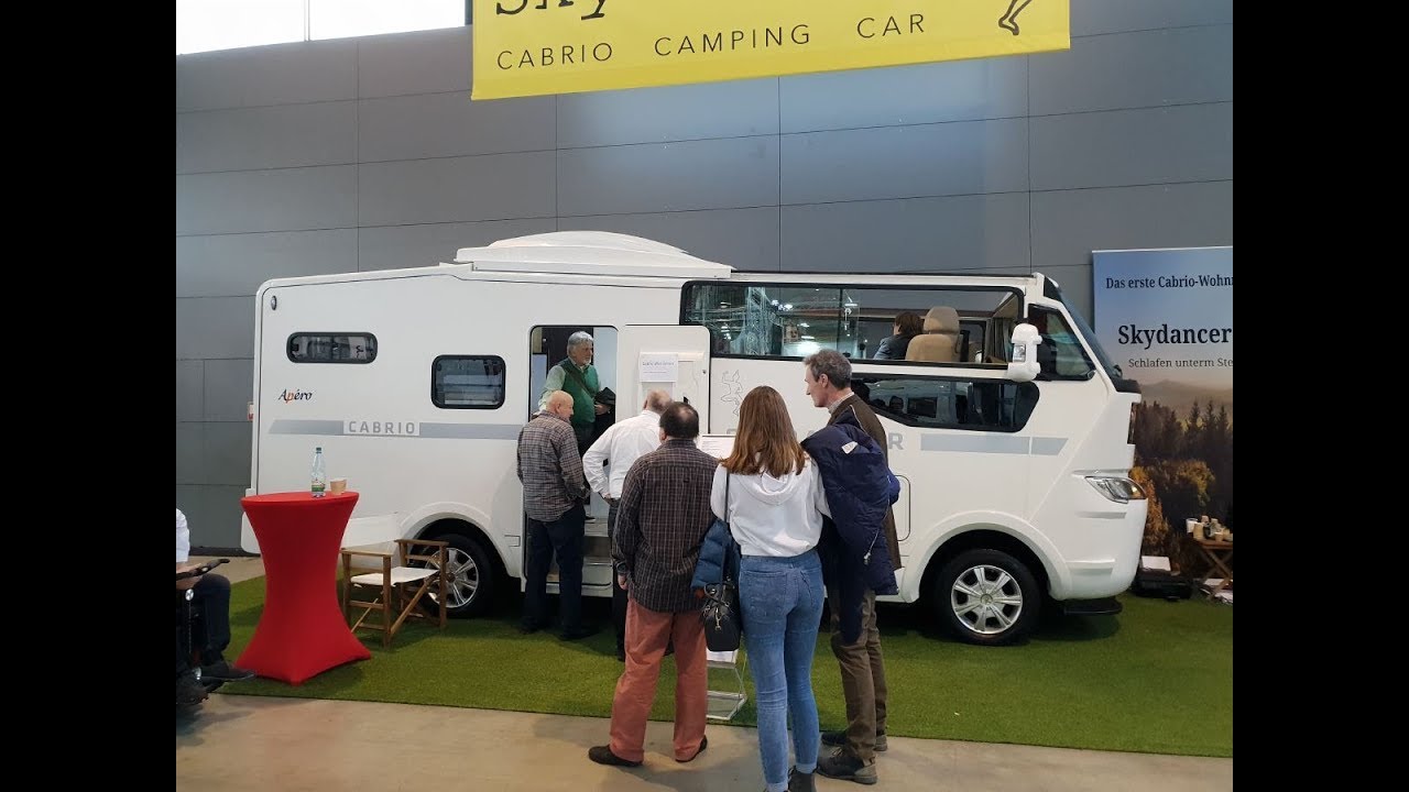 Skydancer Apero: le camping-car décapotable existe!