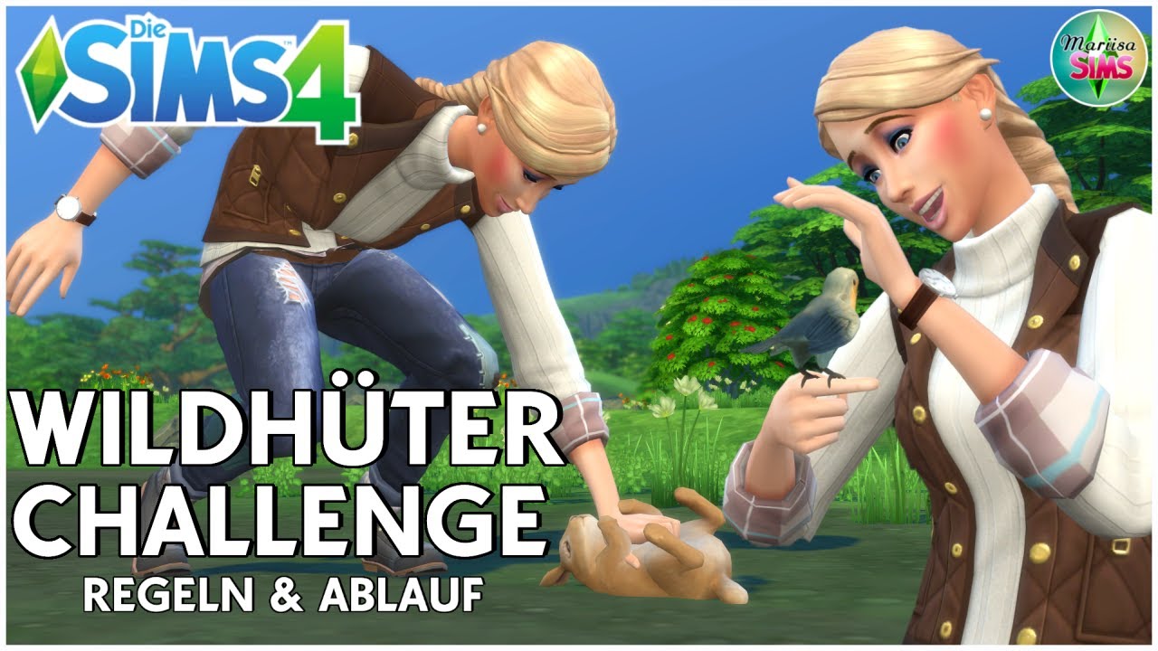 Die Sims 4 Wildh&uuml;ter CHALLENGE  [ Gameplay Challenge ] [ Regeln & Ablauf ] | Mariisa Sims