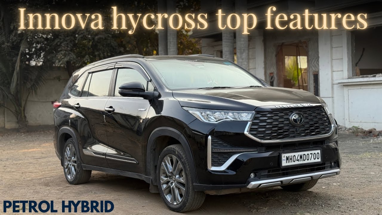TOYOTA INNOVA HYCROSS TOP 10 FEATURES