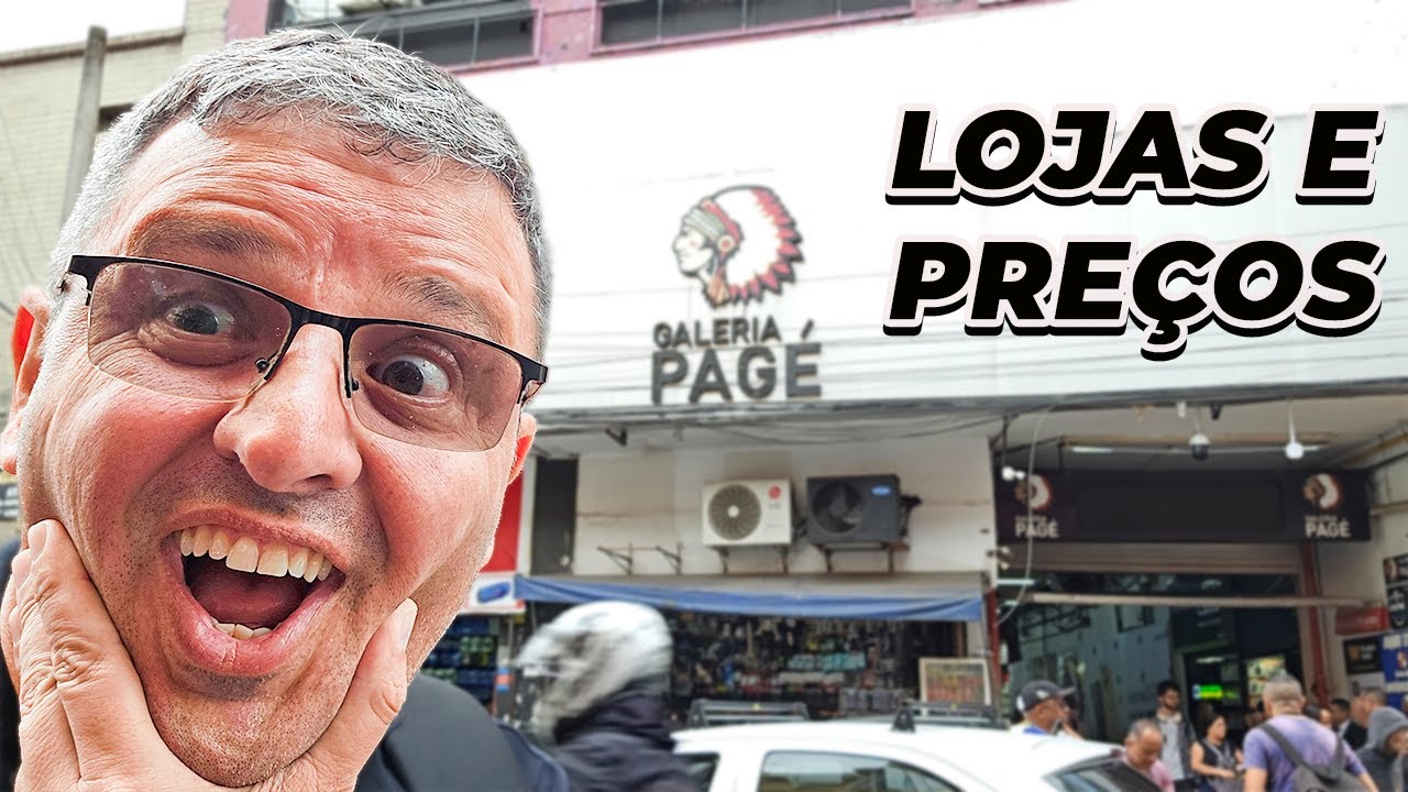 Tour Lojas Galeria Pagé da 25 de março com Preços
