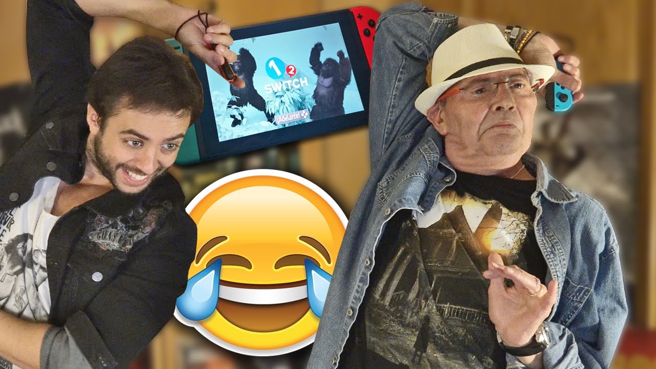 NINTENDO SWITCH + MI PADRE = ¡¡LO P*TO MEJOR DEL MUNDO!!