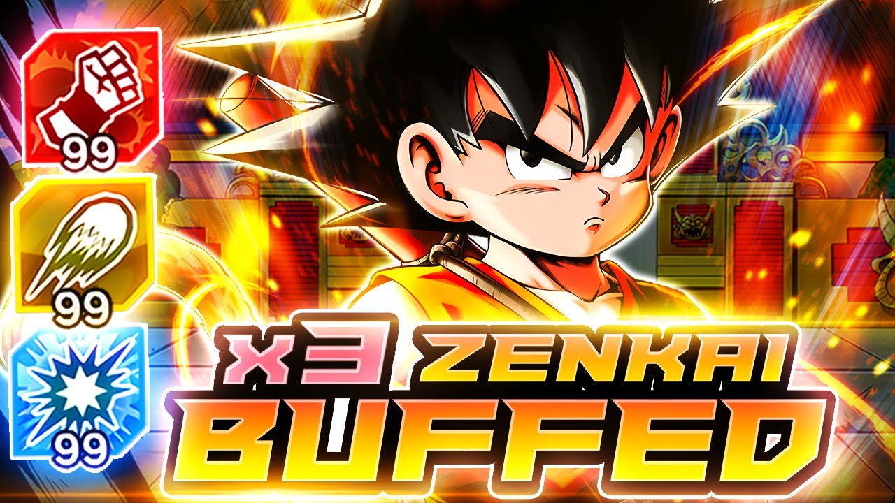3x ZENKAI BUFFED MAX ARTS BOOSTED LF KID GOKU IS A FORCE TO BE RECKONED WITH! | Dragon Ball Legends