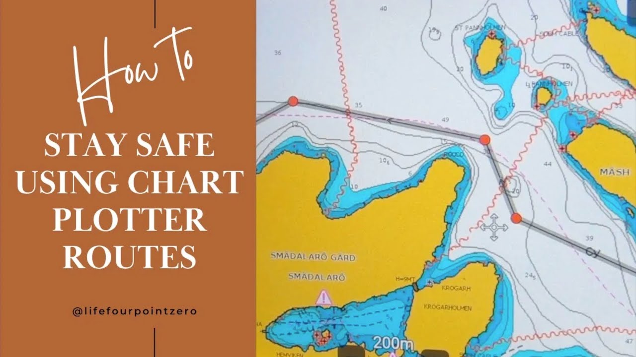 How To Stay Safe Using Chart Plotter Routes | Ep. 128