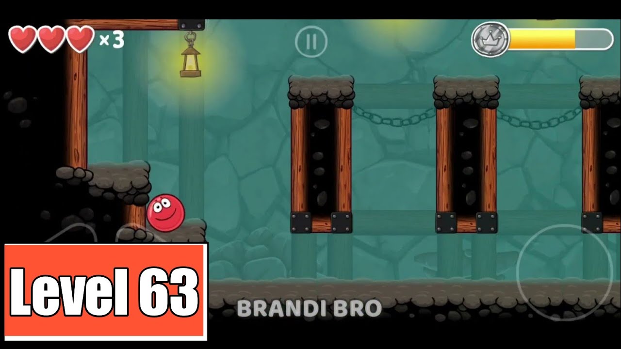 Red Ball 4 - level 63