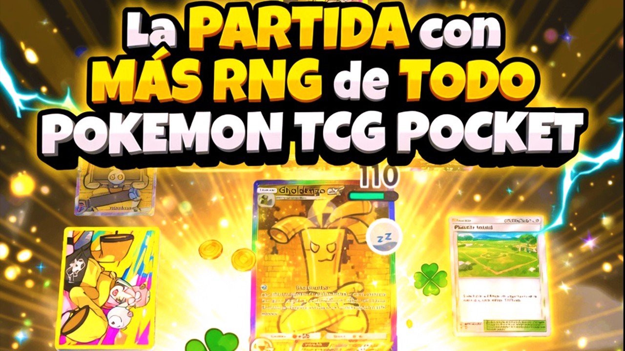 La PARTIDA con MÁS RNG de TODO Pokemon TCG Pocket