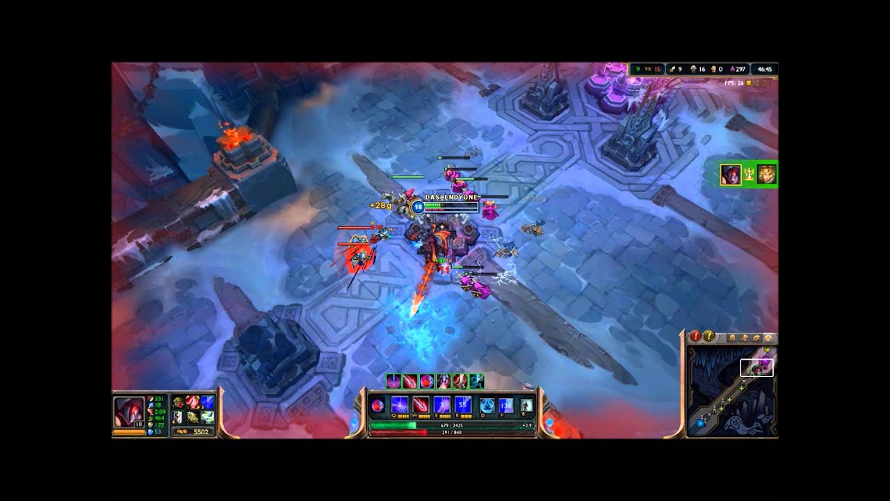 AATROX AD VS.PULZEFIRE EZREAL BLUE FULL BUILD!