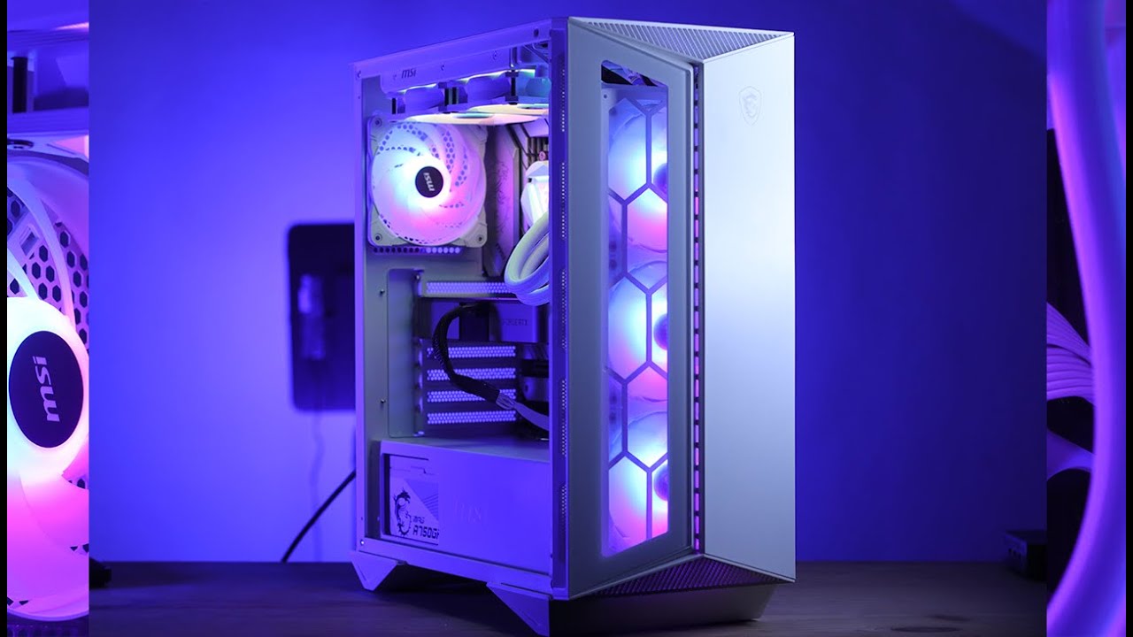 MSI MPG GUNGNIR 110R #review de un precioso y asequible chasis blanco | GameIt ES