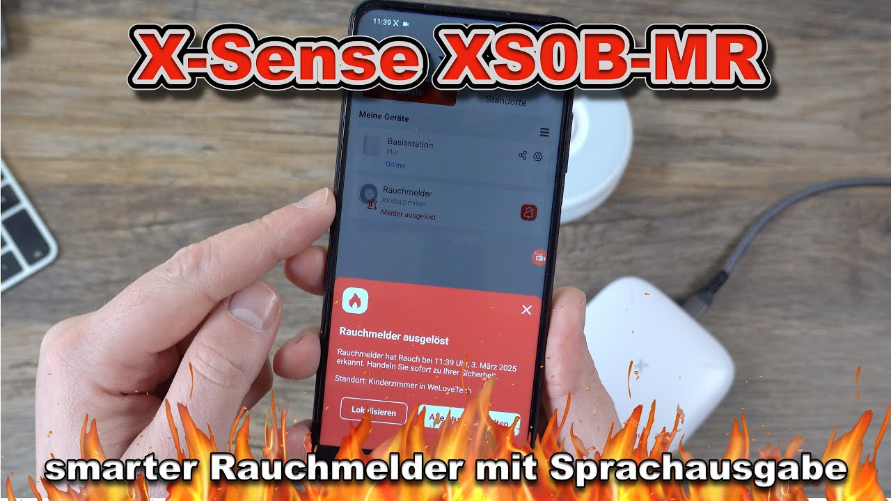 X-Sense XS0B-MR61 | Die smarten Rauchmelder XS0B-MR mit App - Benachrichtigung und Sprachausgabe