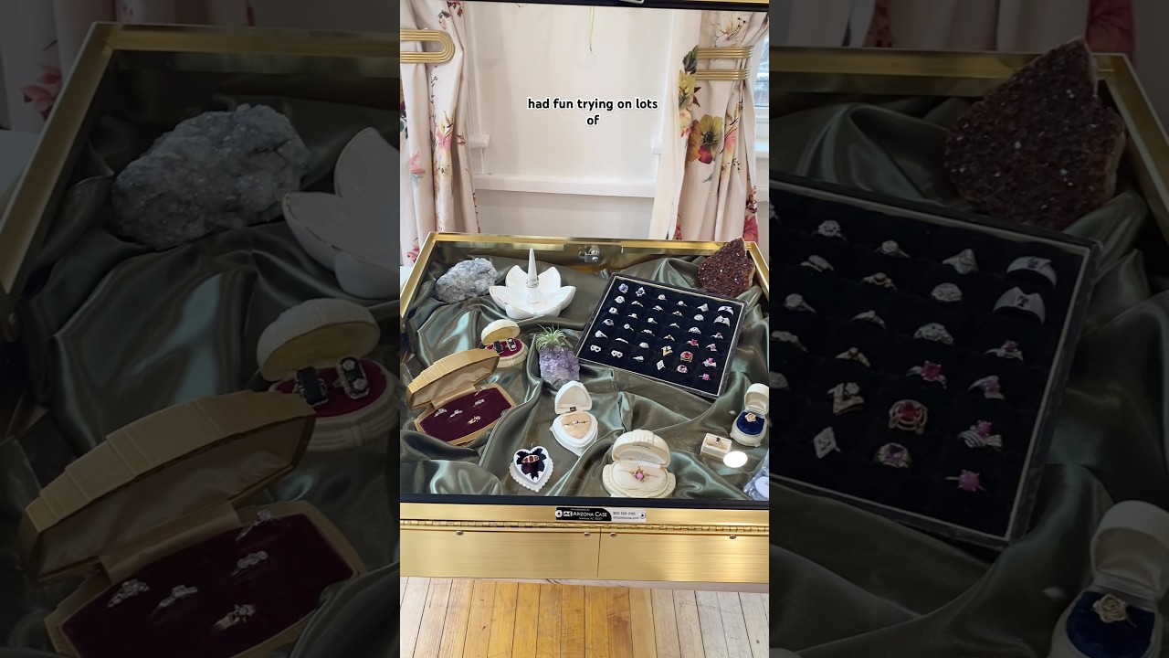 Помогаю некоторым клиентам найти альтернативное обручальное кольцо! #mjvjewelry #vintagejewerly