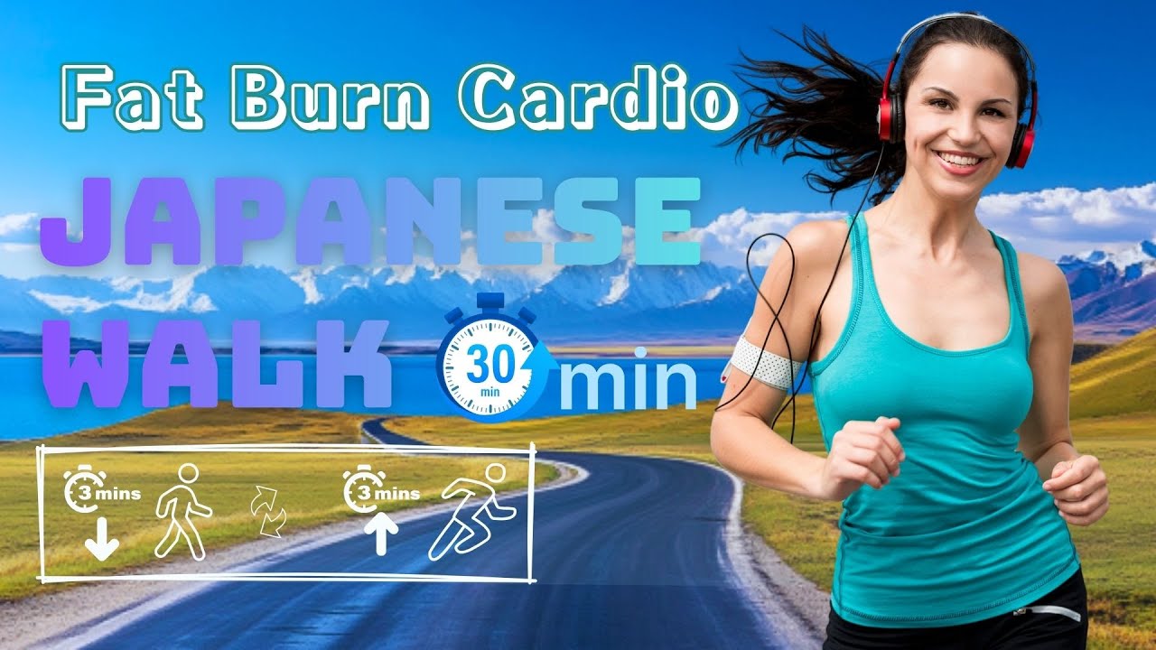 Fat Burn Japanese Walk 🔥 30 Min Outdoor Cardio | 4,000 Steps (3×3 Interval)