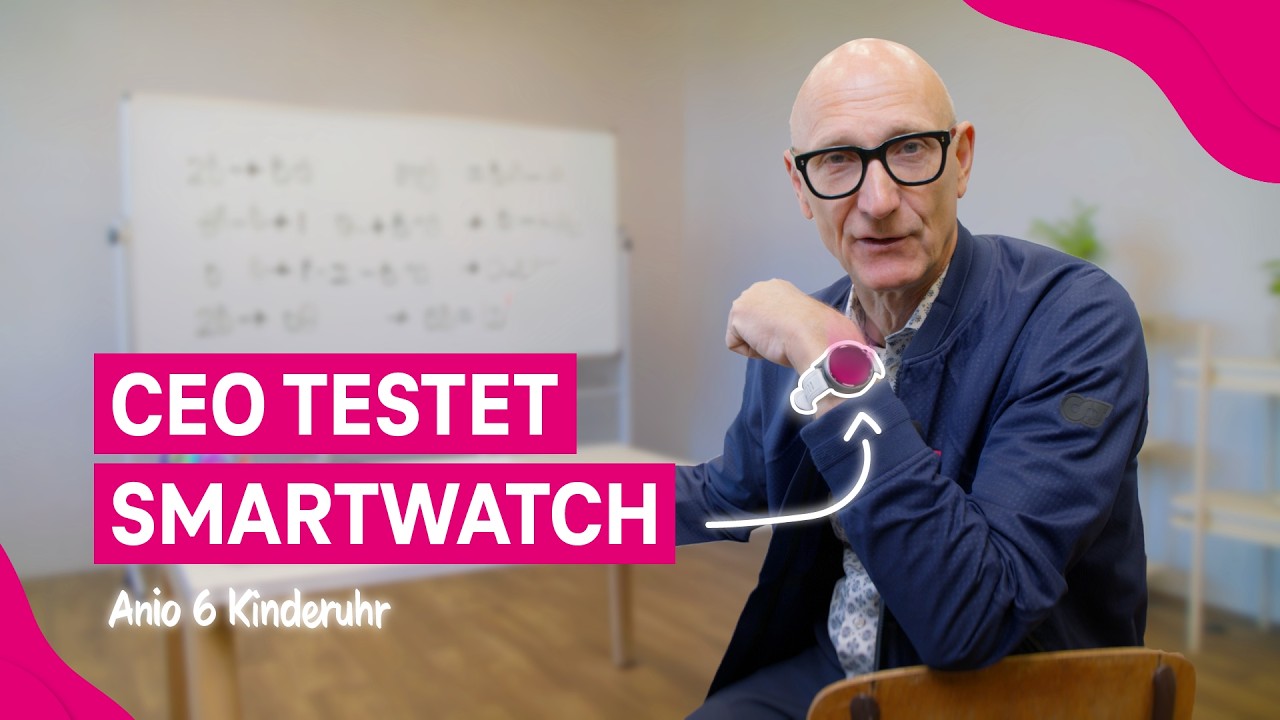 Ein Tag noch mal Kind sein: Tim testet die Smartwatch Anio 6