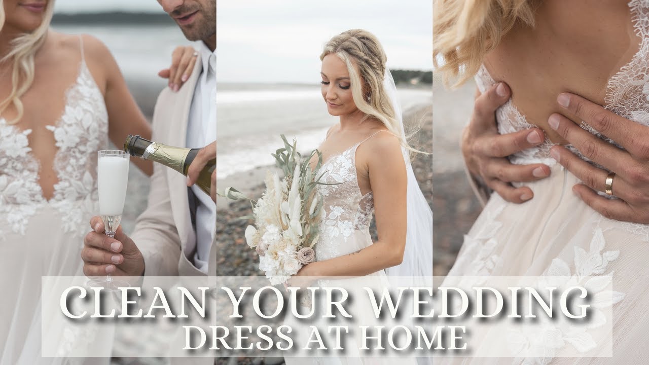 How To Clean A Wedding Dress At Home | Save Money | Easy At-Home Dry Cleaning Guide