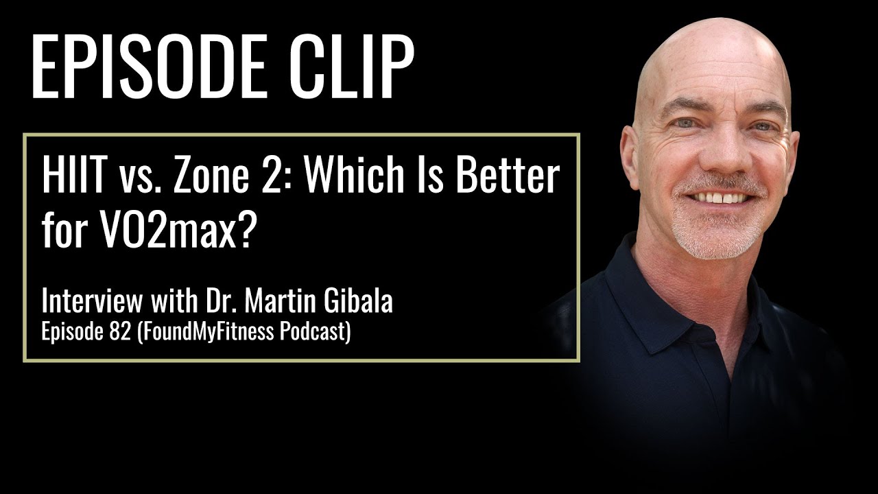 HIIT vs. Zone 2: Which Is Better for VO2max? | Dr. Martin Gibala