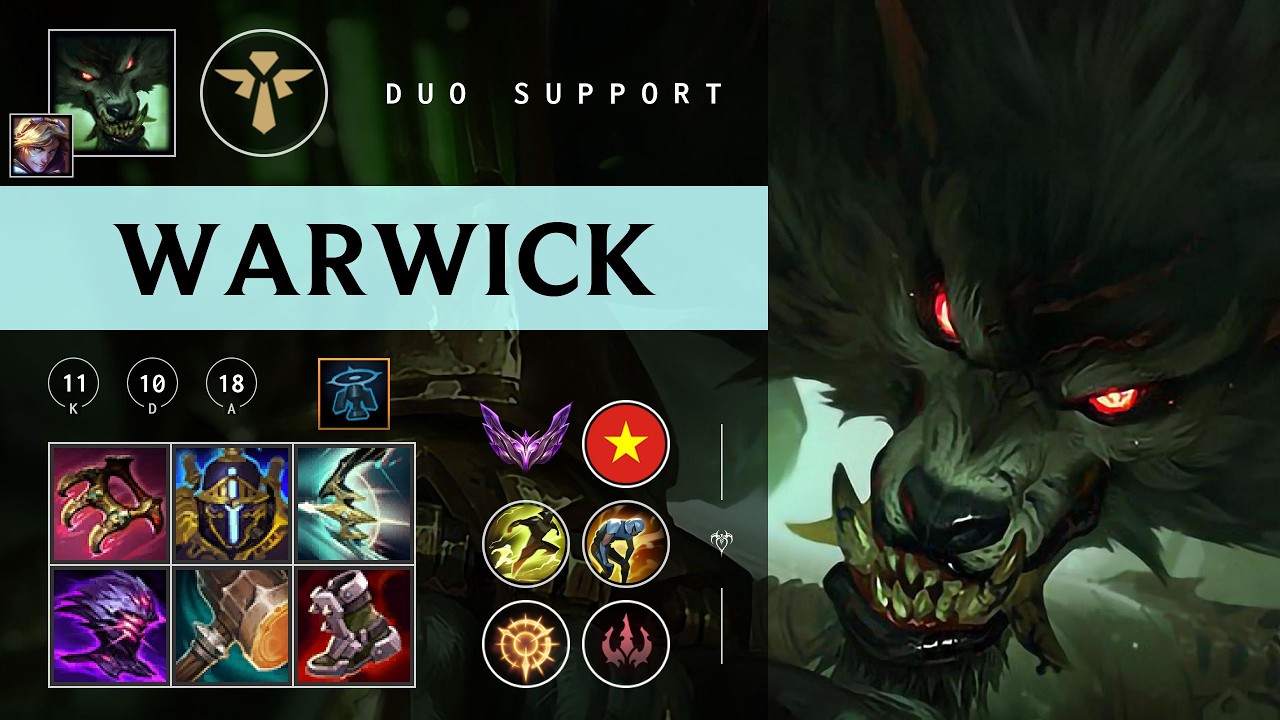 Warwick Support vs Pyke - VN Master Patch 26.03
