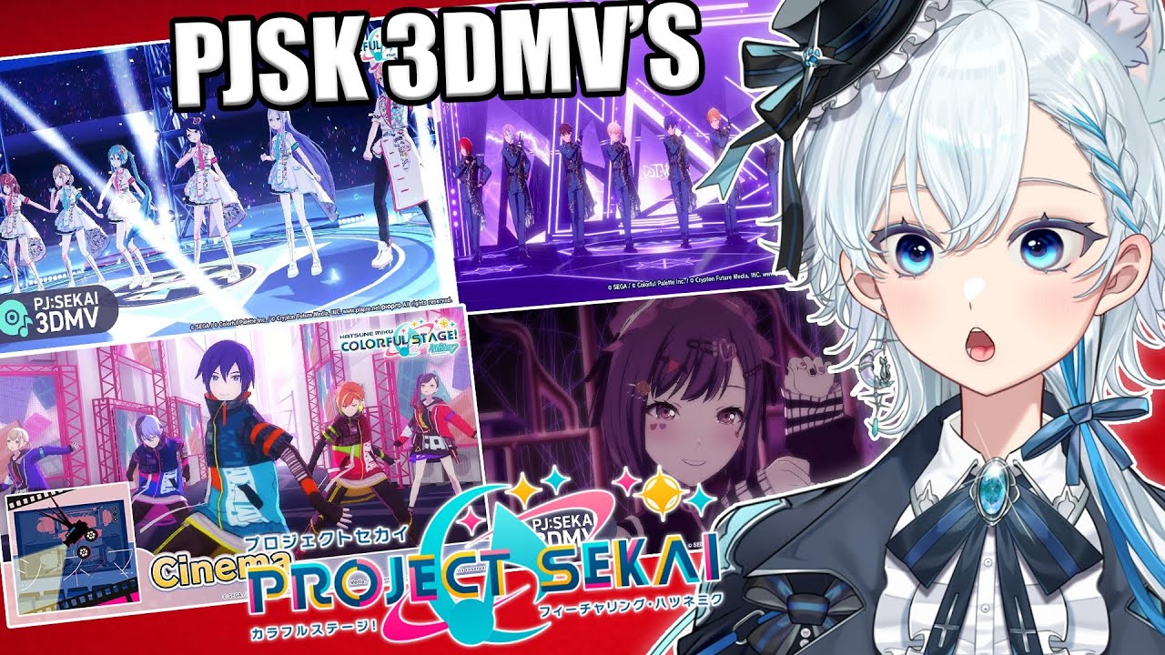VTuber впервые отреагировал на песни Project Sekai 3DMV! | DI:Verse «Fusion» и Cinema Journey