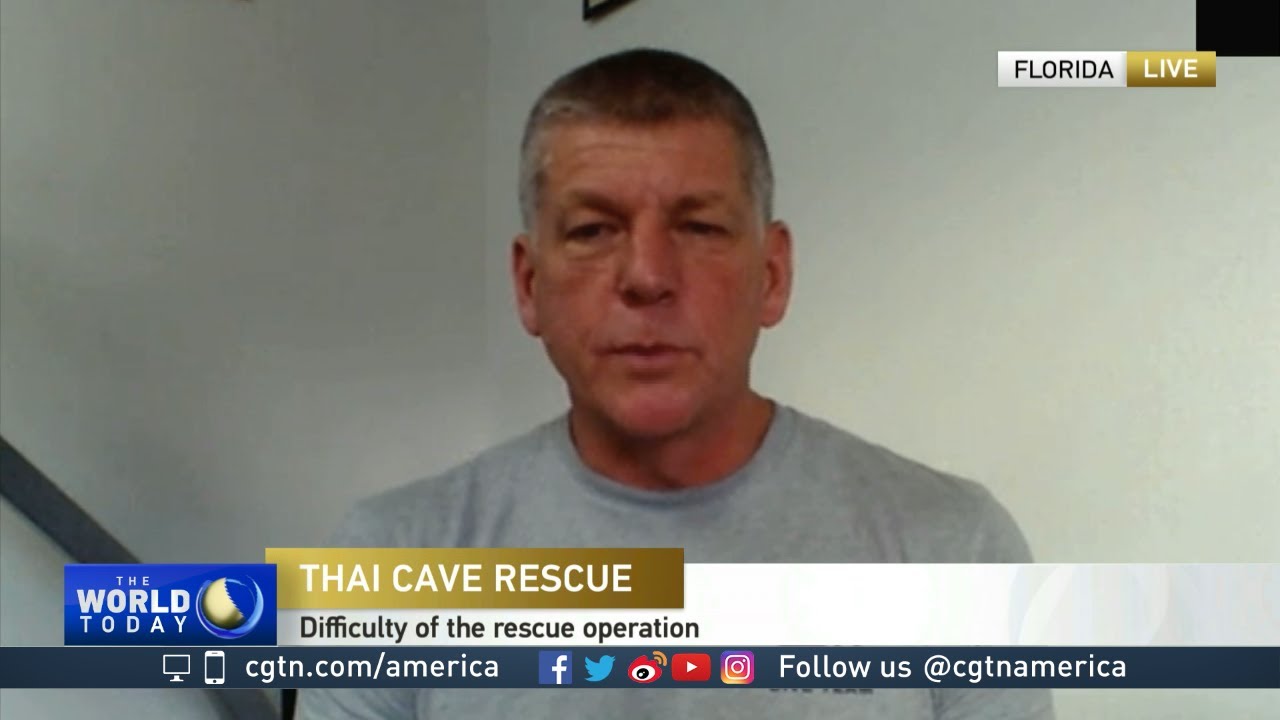 Edd Sorenson discusses the challenges in the Thai cave rescue operation