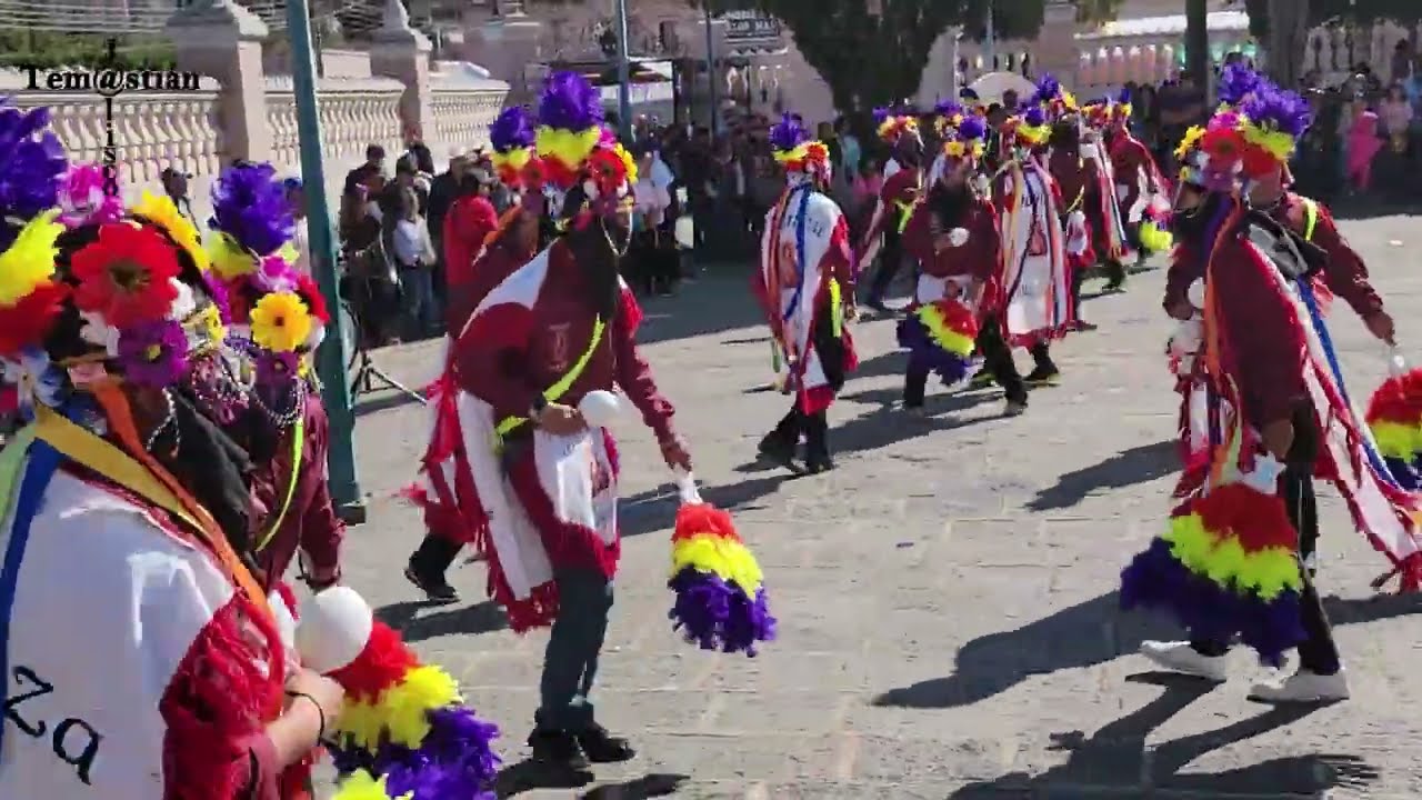 Danza Guadalupana de El Salto, Fresnillo Zac, en Temastián