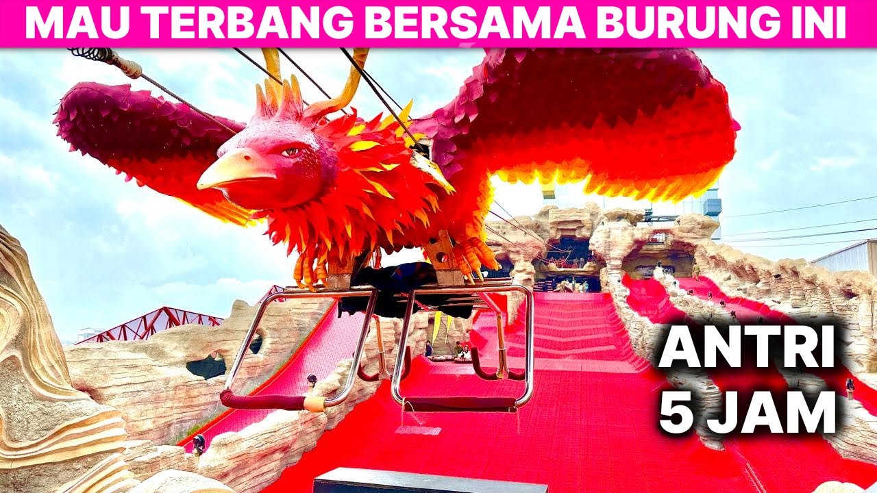 BEDA DARI YANG LAIN WISATA TERBARU DI BANDUNG ADA BURUNG RAKSASA | Skyward 23 Mall Paskal Bandung