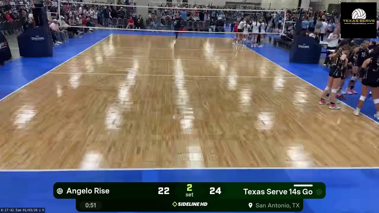 Texas Serve 14s Go vs. Angelo Rise (2026.01.03)