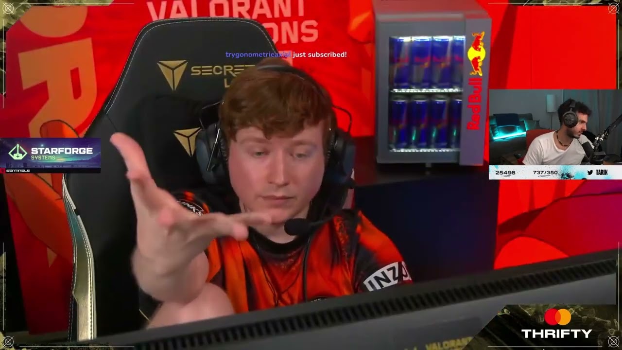 Реакция Тарика и Слигги на то, что FNATIC MINI сходят с ума #valorant #valorantchampions