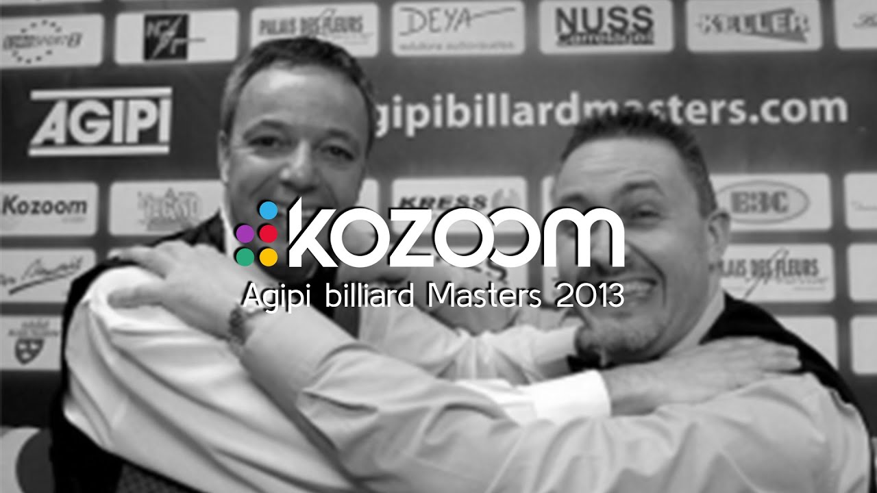 Agipi Billiard Masters 2013 - Jaspers vs. Caudron