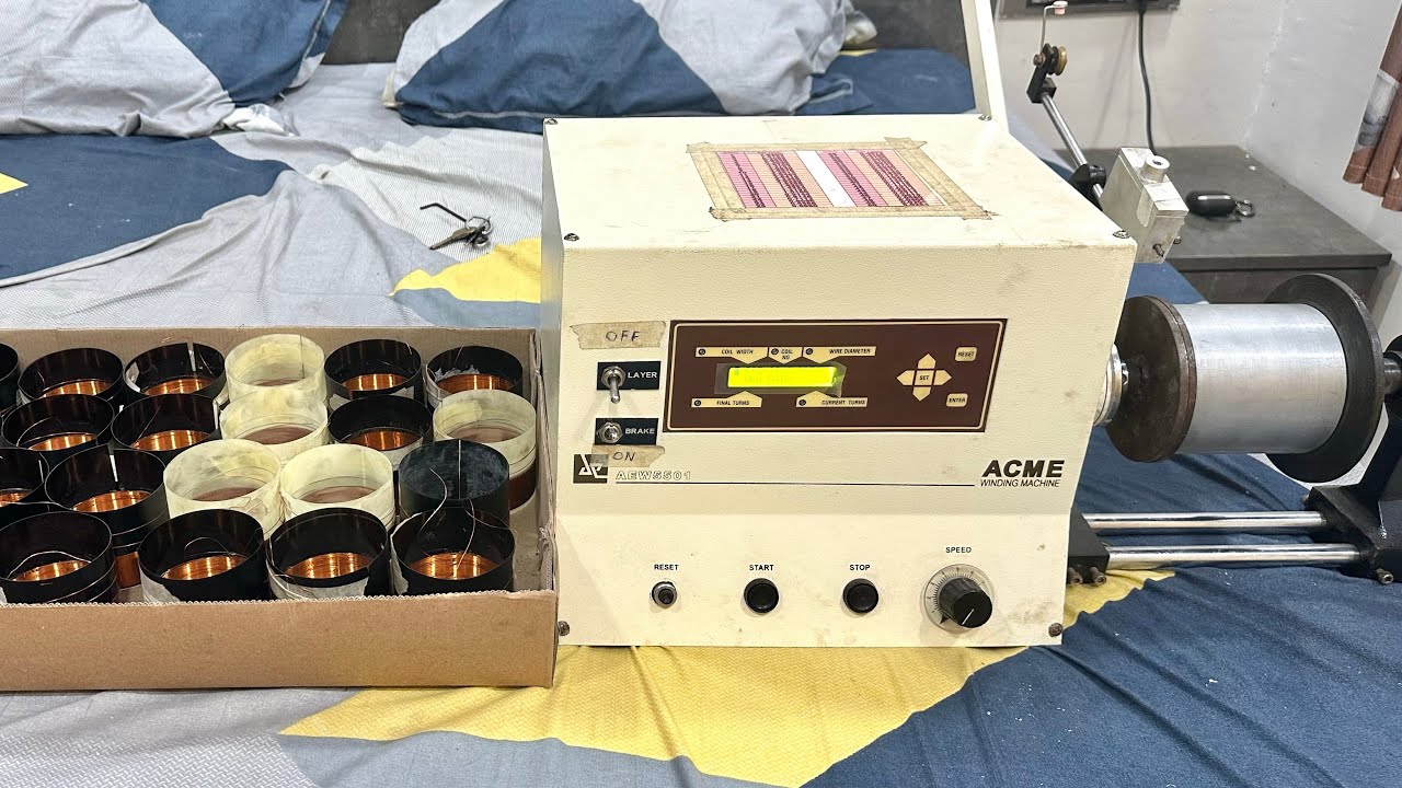 Voice coil machine details and coil sell