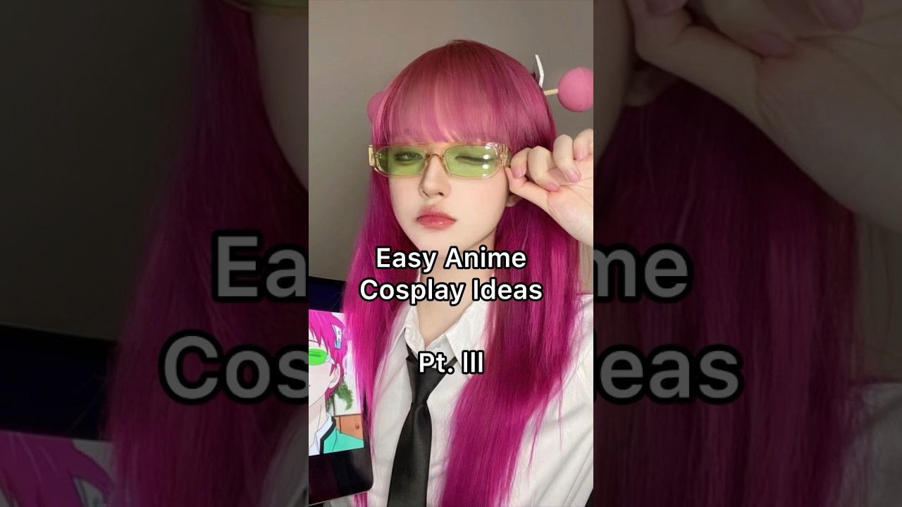 Easy Anime Cosplay Ideas Pt. 3❗️ #shorts #shortsfeed #shortvideo #easy #anime #cosplay #ideas #fypシ