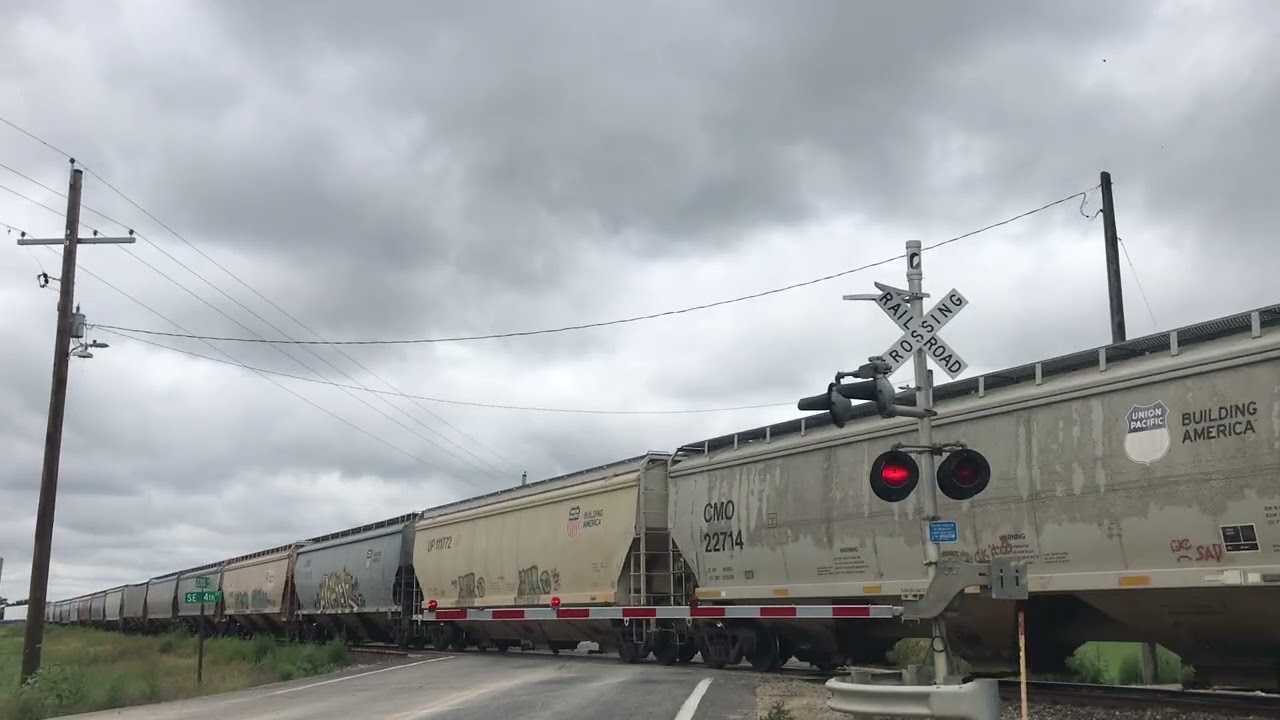 E 1st st Railroad crossing Abilene Kansas 