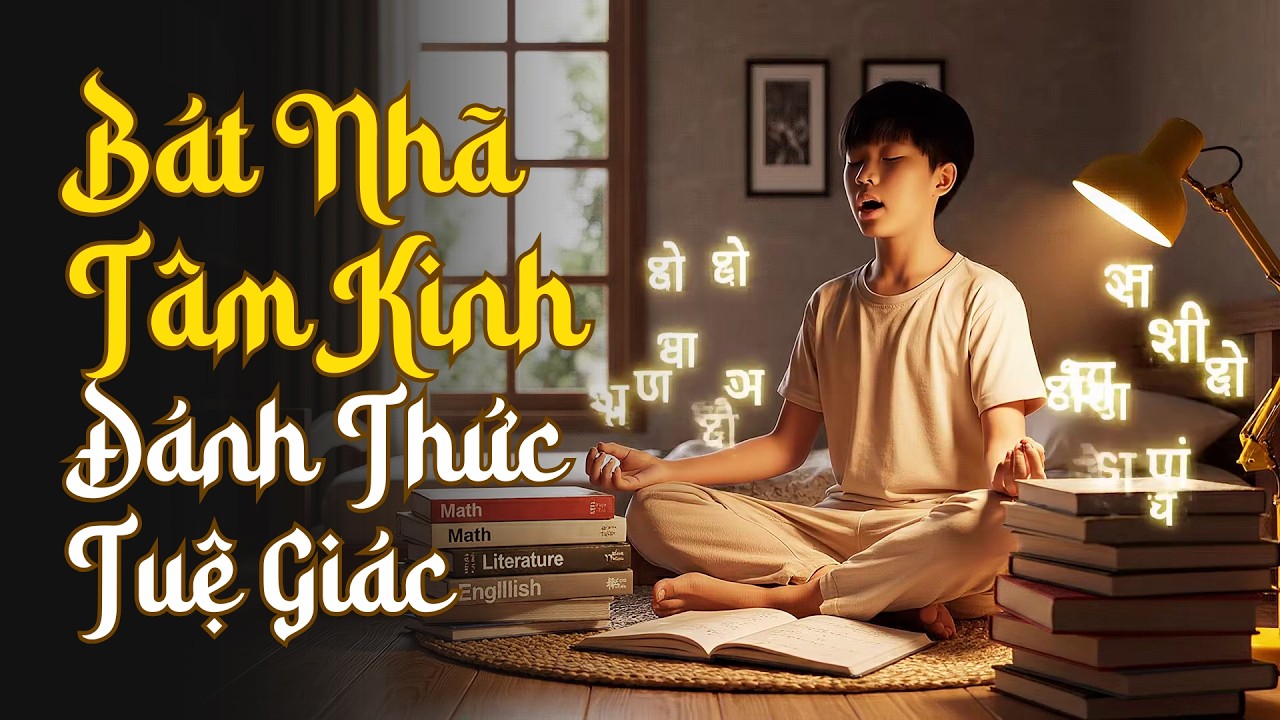 Bát Nhã Tâm Kinh | Nhạc Thiền Alpha 🧠 Tăng Tập Trung, Giữ Đầu Lạnh, Ra Quyết Định Triệu Đô! 🧘