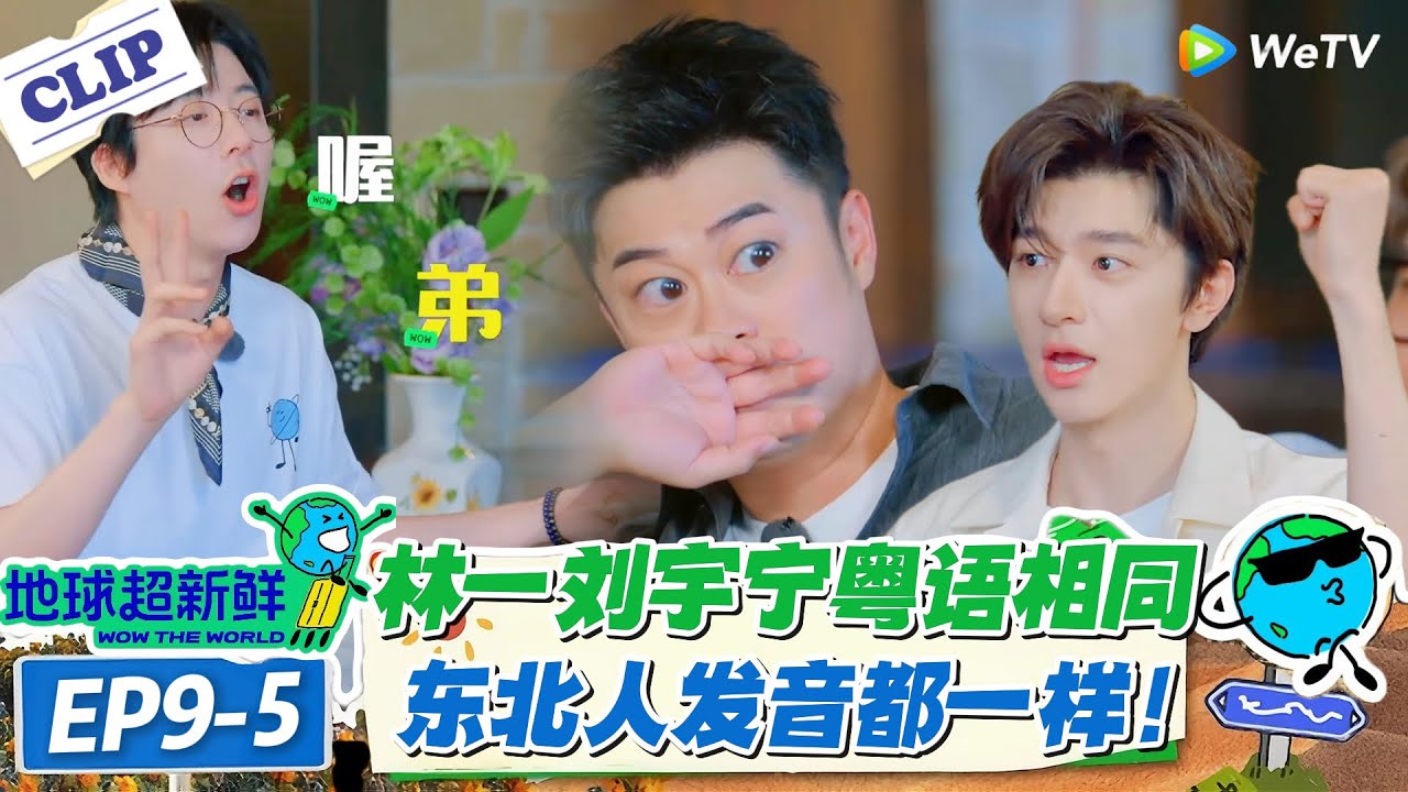 【地球超新鲜】EP9-5：东北人讲粤语成未解之谜！怎么做到一模一样的？#地球超新鲜 #孙红雷 #李乃文 #陈赫 #刘宇宁 #龚俊 #陈星旭 #王玉雯 #欧阳娣娣