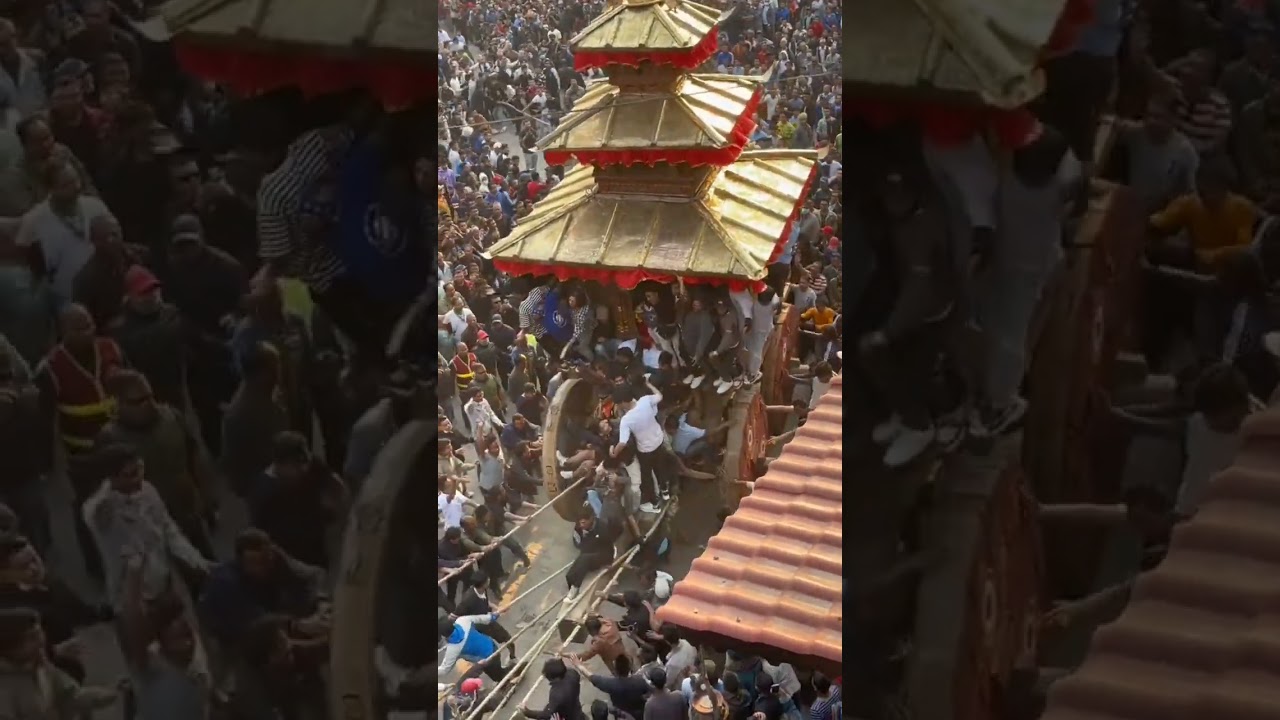 #festival of Nepal 🇳🇵#Bisket Jatra Bhaktapur 2079/2080