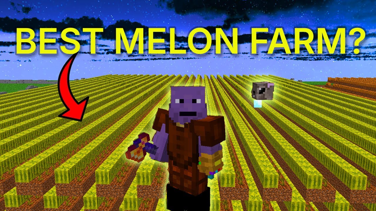 The BEST Melon & Pumpkin Farm in Hypixel SkyBlock | Easy Build Tutorial & Showcase