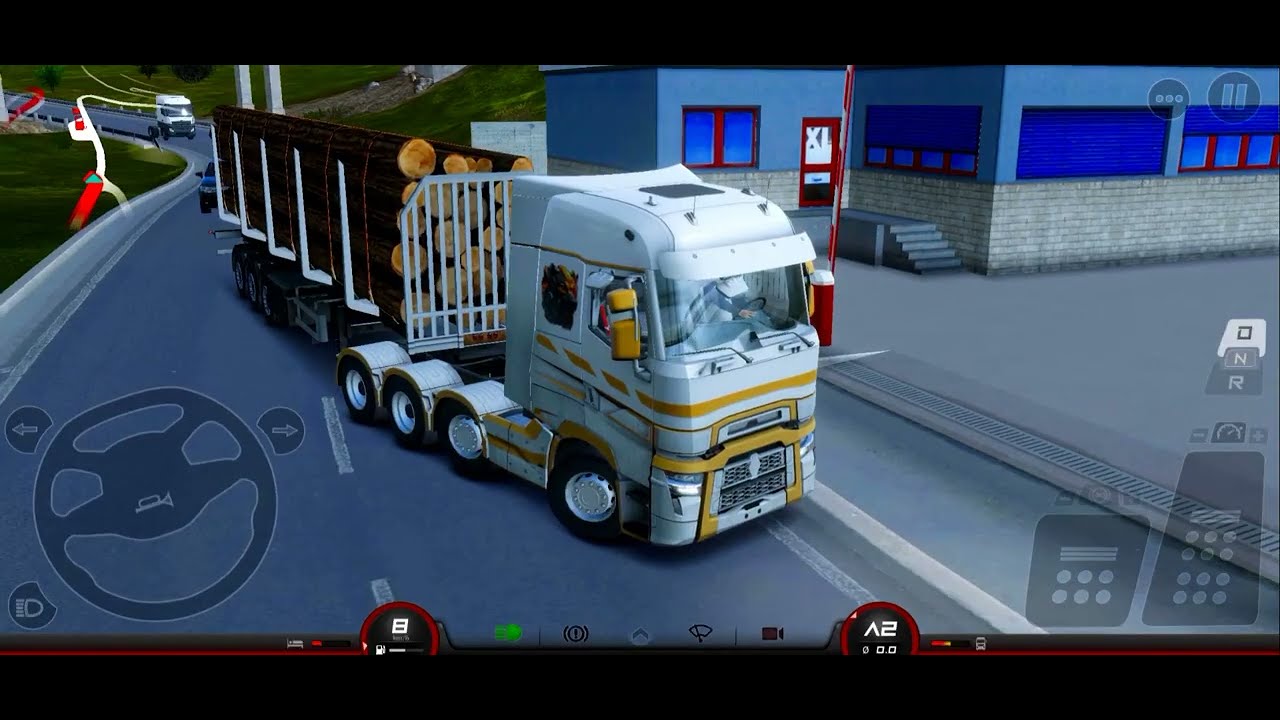 🚚 Tremola To Airolo Transporting Logs | Renovate R Ranger 2021 Gameplay | Truckers Of Europe 3