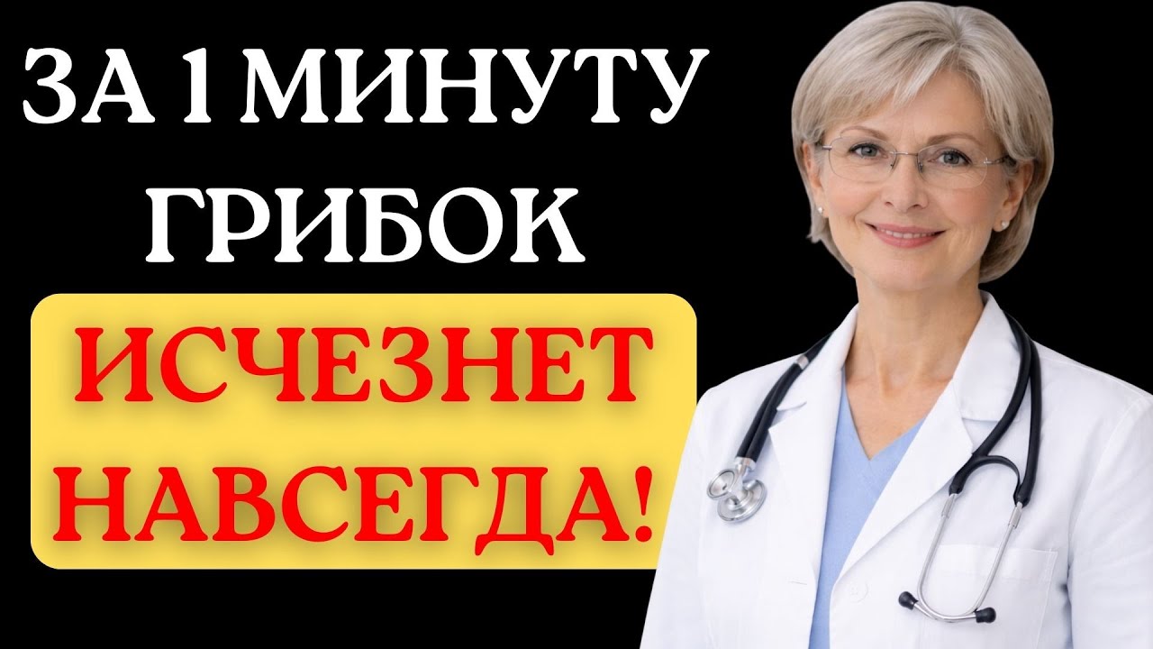 Грибок Ногтей Исчезает Дома За Минуту! 3 Рецепта, о Которых молчат Аптеки!