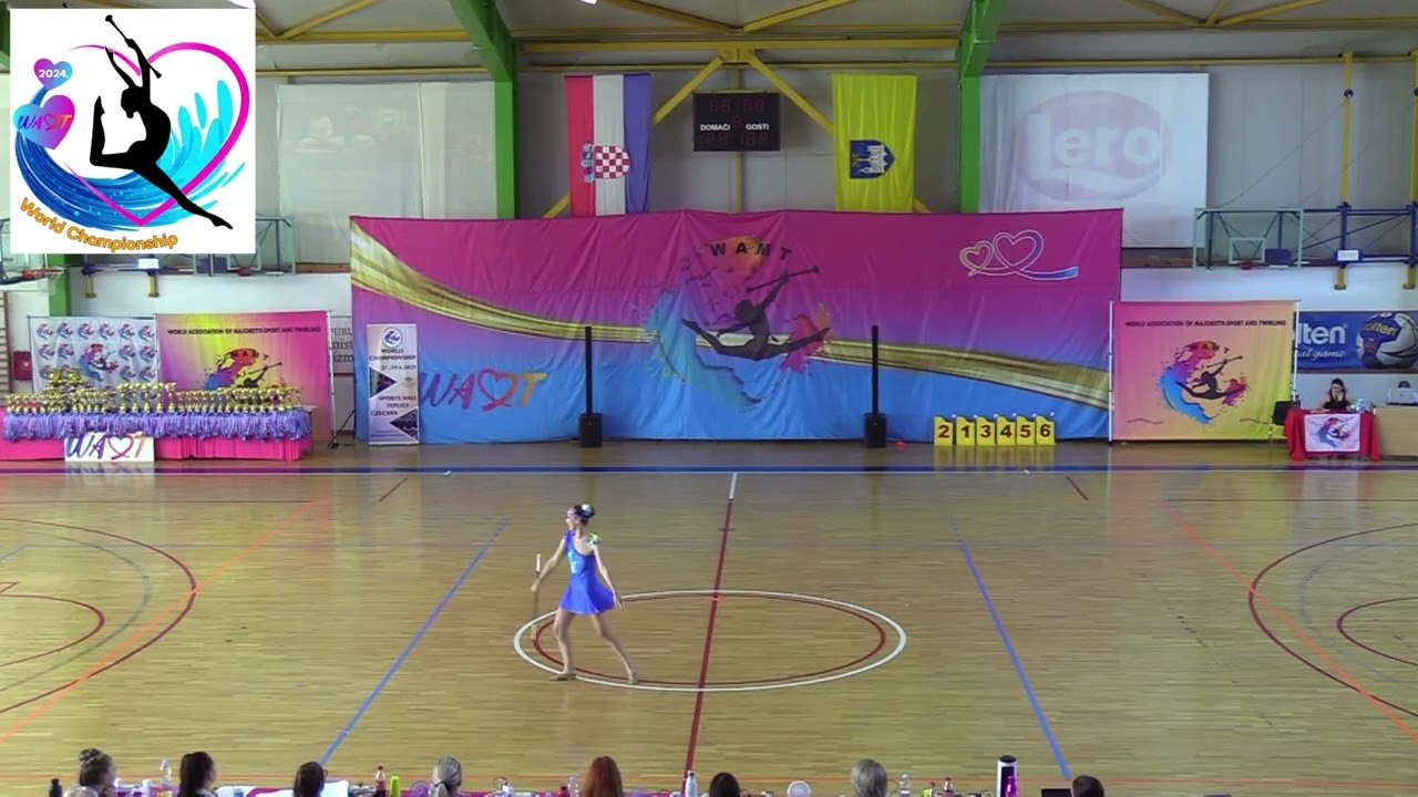 Open Baton Senior Solo- Mia Pretula- Plesni klub Fiume, Croatia
