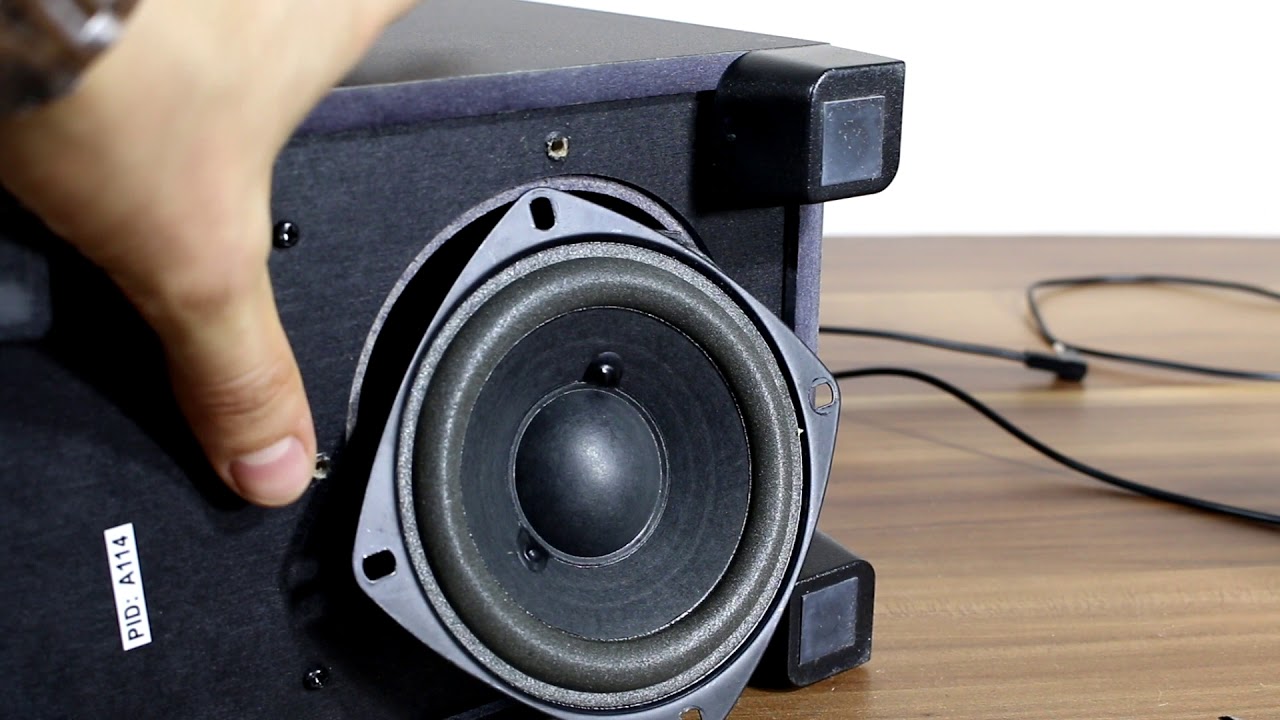 Look inside Logitech Z313 2.1 speaker system - What's Inside?