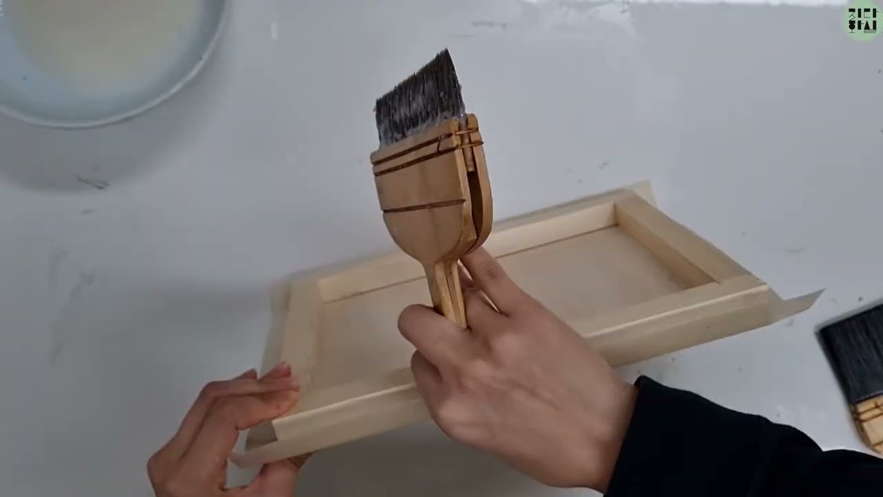 한지화판 만드는 영상과 화판판매 안내드려요