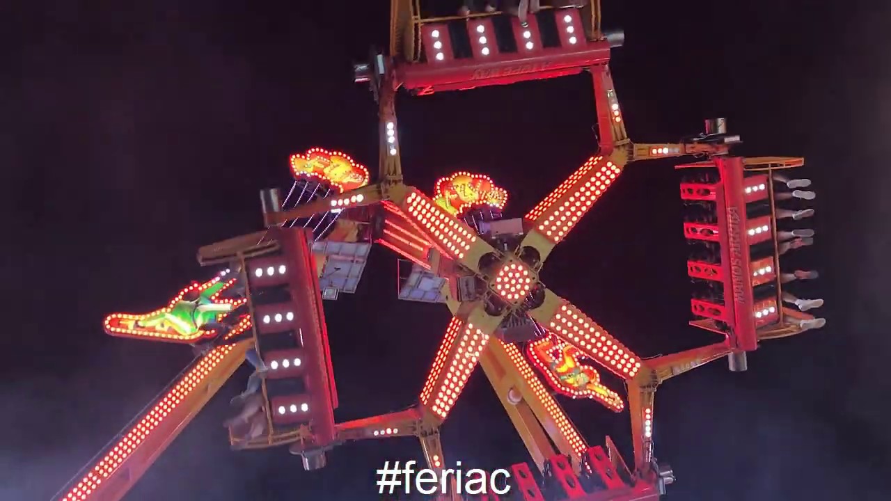 Atracción Flip Fly OFFRIDE Feria Torremolinos 2018