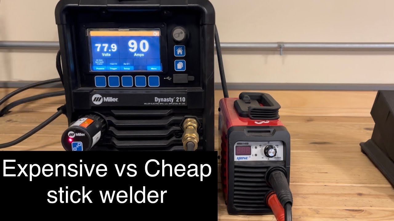 Do you need a expensive stick welder?  $6,000 machine vs 99$ machine.