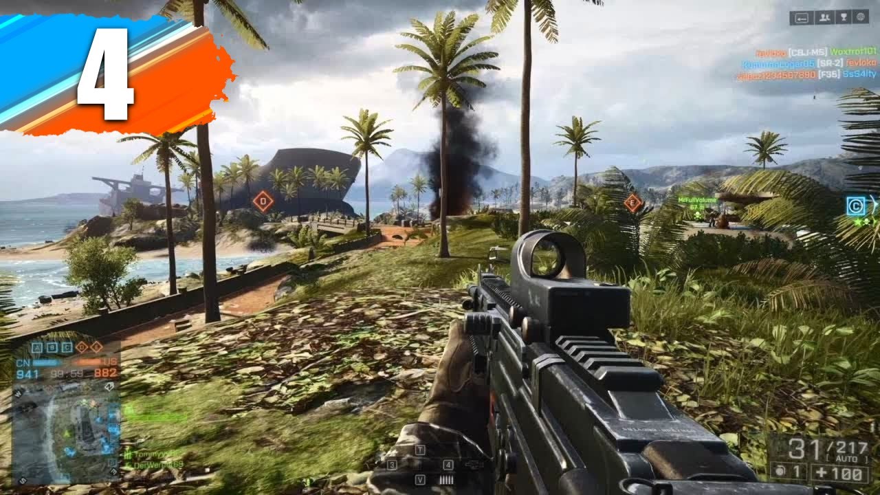 Battlefield 4: Multiplayer Gameplay - Road to Max Rank #4