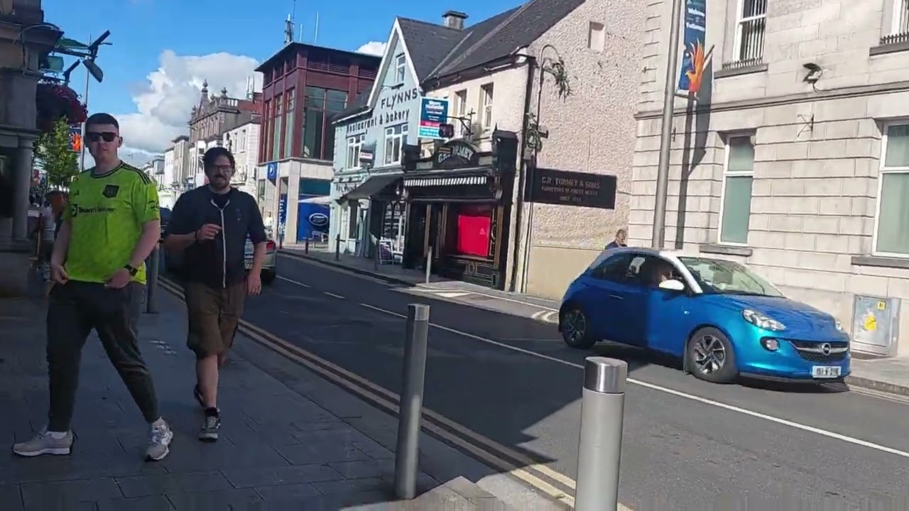 walk through tullamore Town #tullamore #travel ireland