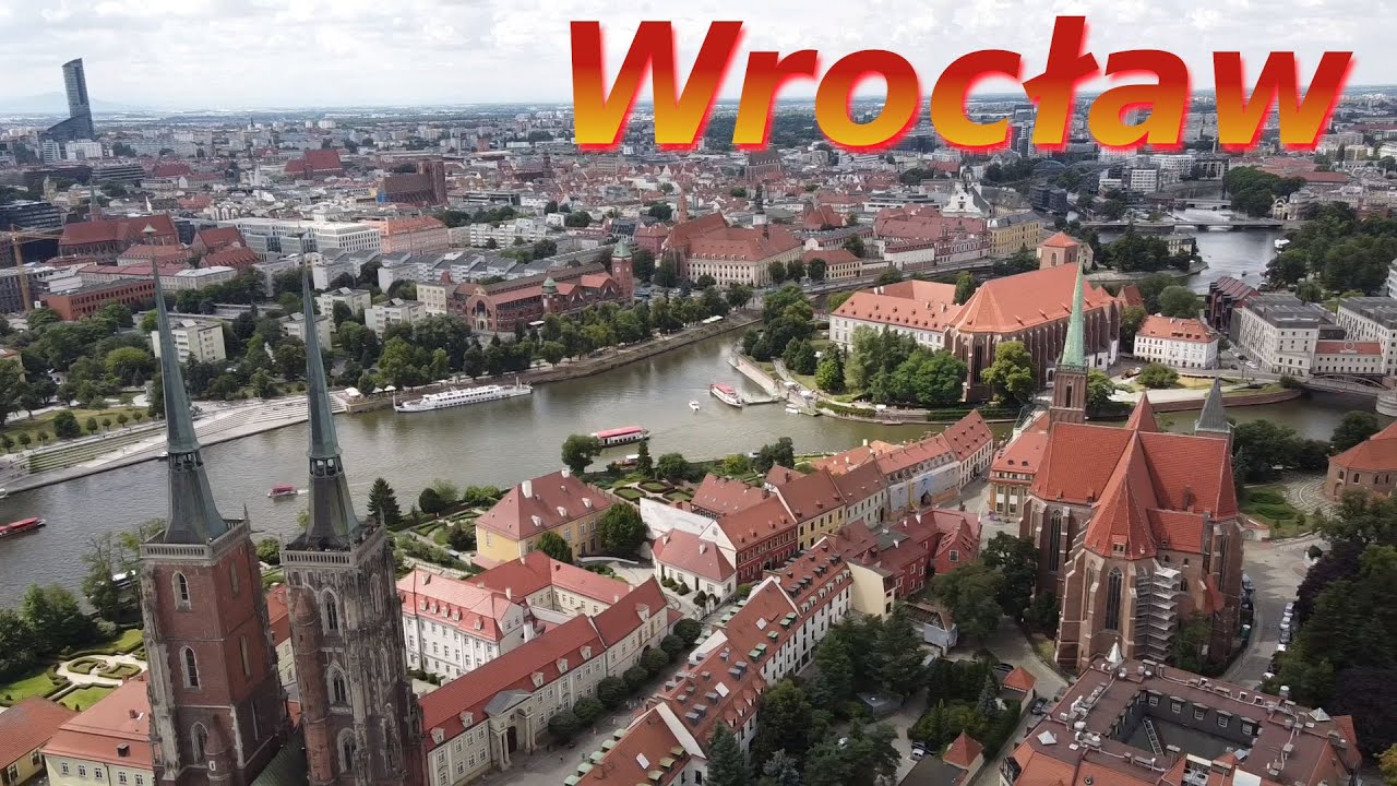 Wrocław: Stary Rynek, Ostrów Tumski i Hala Stulecia z lotu ptaka | DRON | Wroclove