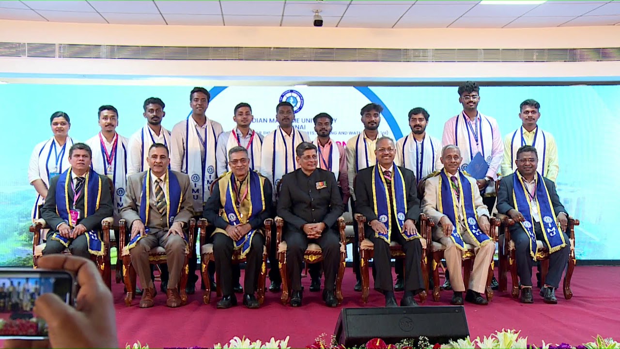 Indian Maritime University - 8th Convocation - 27.10.2023