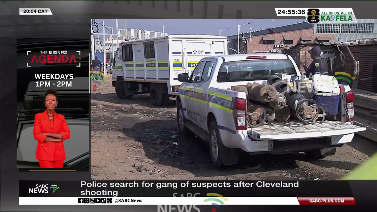 Police search for gang of suspects after Cleveland shooting