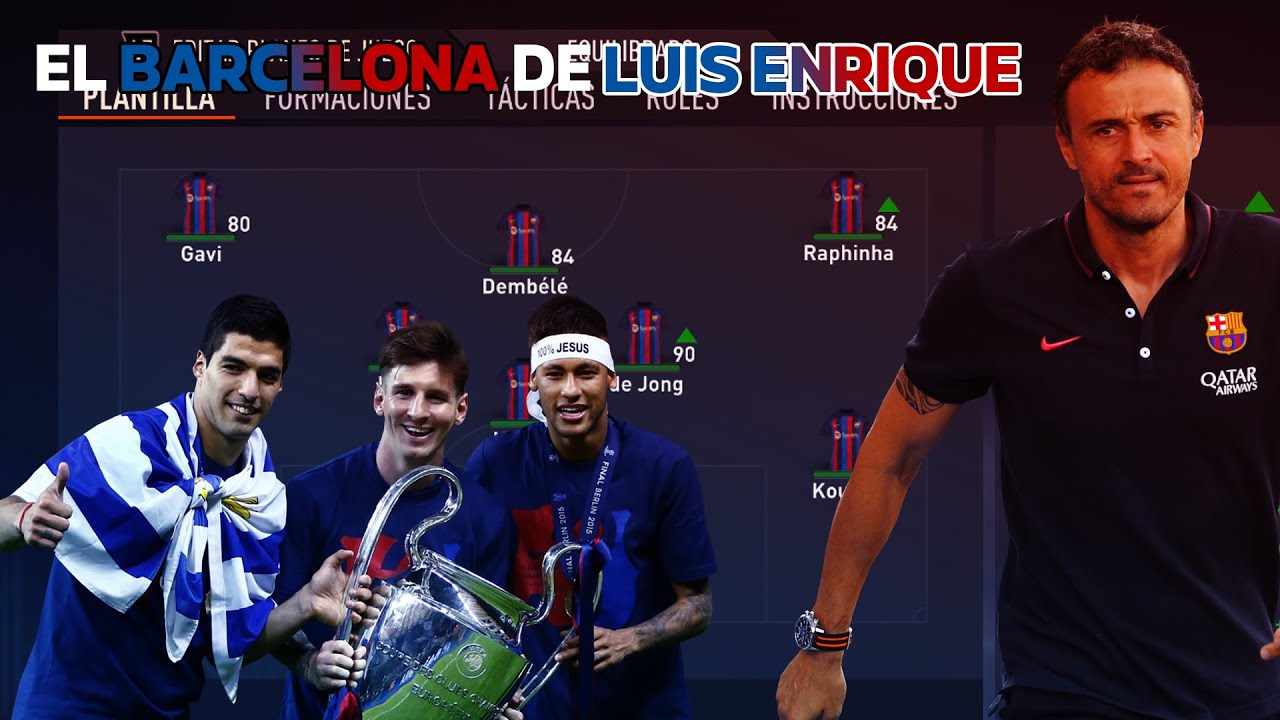 JUEGA como el BARCELONA de LUIS ENRIQUE | FIFA 23
