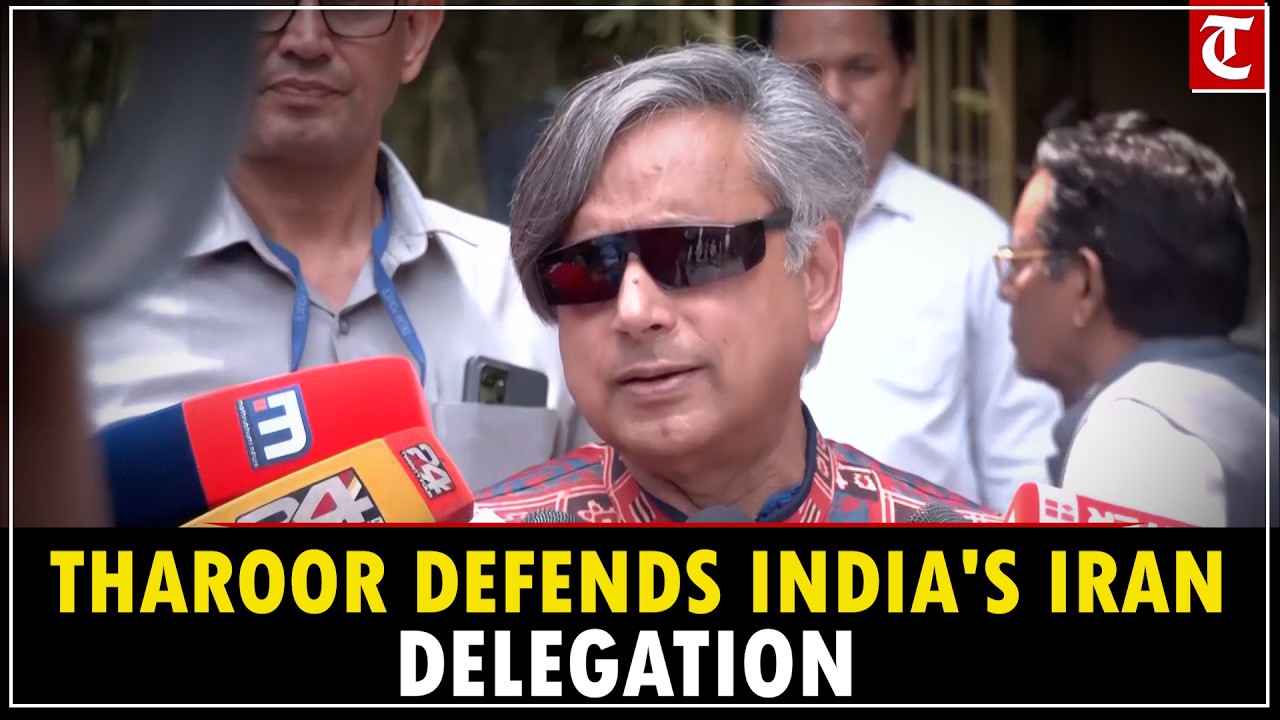 Shashi Tharoor Defends Indian Delegation at Ayatollah Ali Khamenei's Funeral in Iran