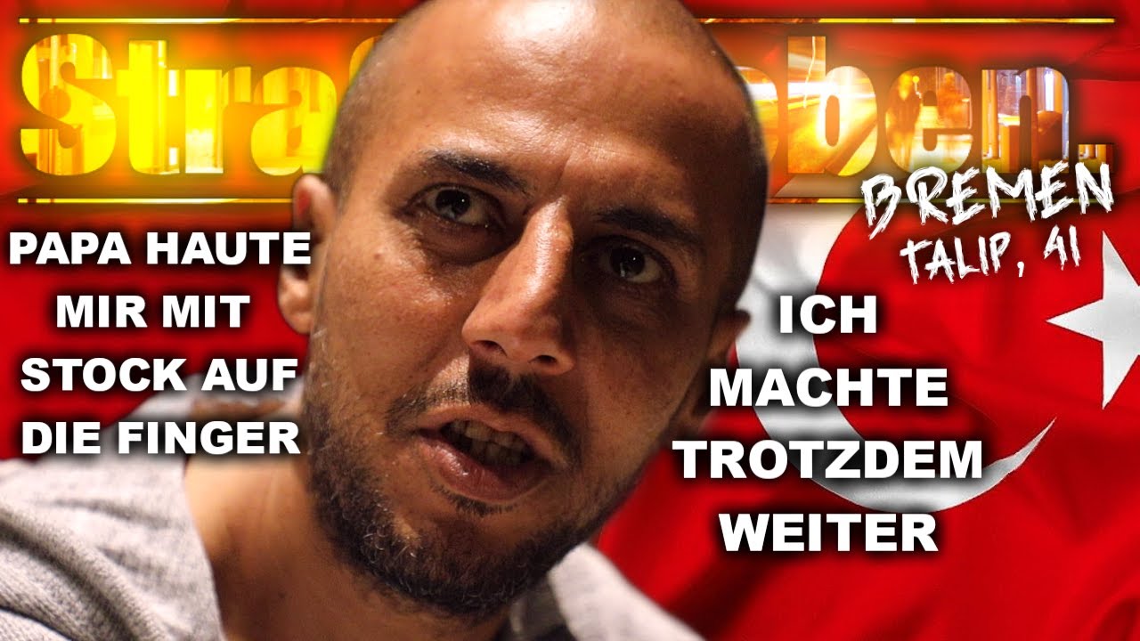 Konnte mit gerade mal 10 Jahren ohne Kippe nicht einschlafen | Talip (41) 📢 Straßenleben Bremen